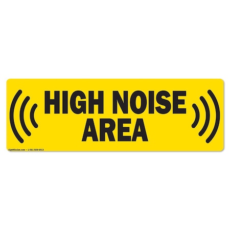 High Noise Area 18in Non-Slip Floor Marker